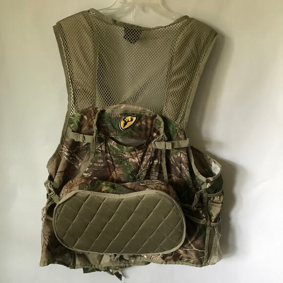 Scent Blocker Thunder Chicken Turkey Vest Camouflage Pockets Size XL to XXL - Picture 2 of 16